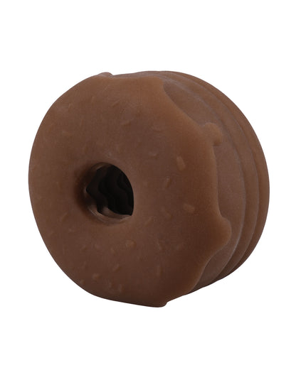 GoodHead - Chocolate Donut Blowjob Set Includes Stroker & Slick Head Glide - 1 oz Bottle Choc.