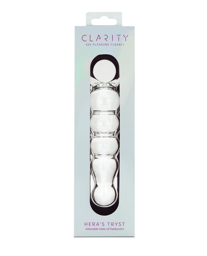 Clarity Glass Dildo - Hera's Tryst