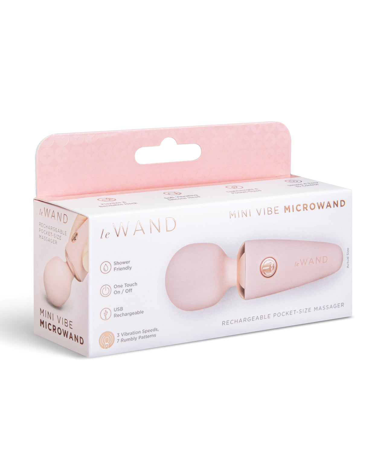 Le Wand Mini Micro Wand - Pink by Le Wand