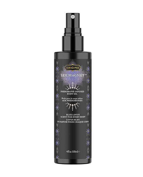 Kama Sutra Sex Magnet Pheromone Body Spray Blue Lotus 4 oz by Kama Sutra