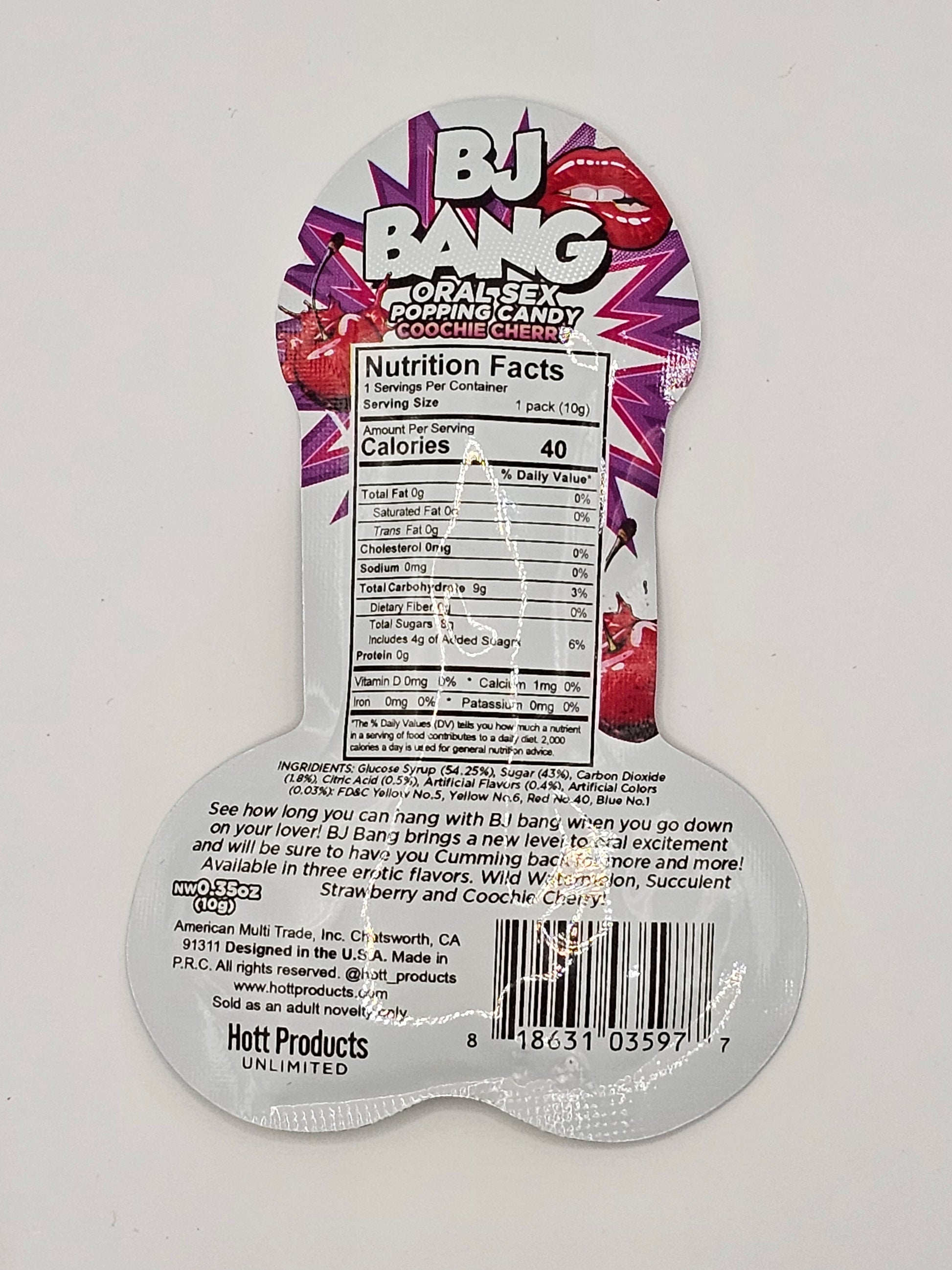 BJ Bang Popping Blow Job Oral Sex Candy by Hott Products