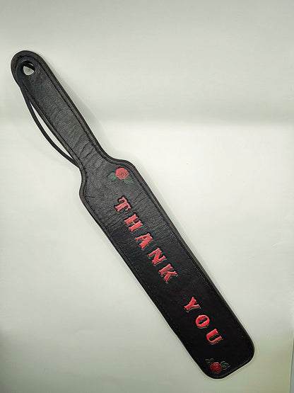 Lisa's Custom Leather Paddle