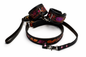 Lisa's Custom Leather - Western Collar, Cuffs, & Leash Set