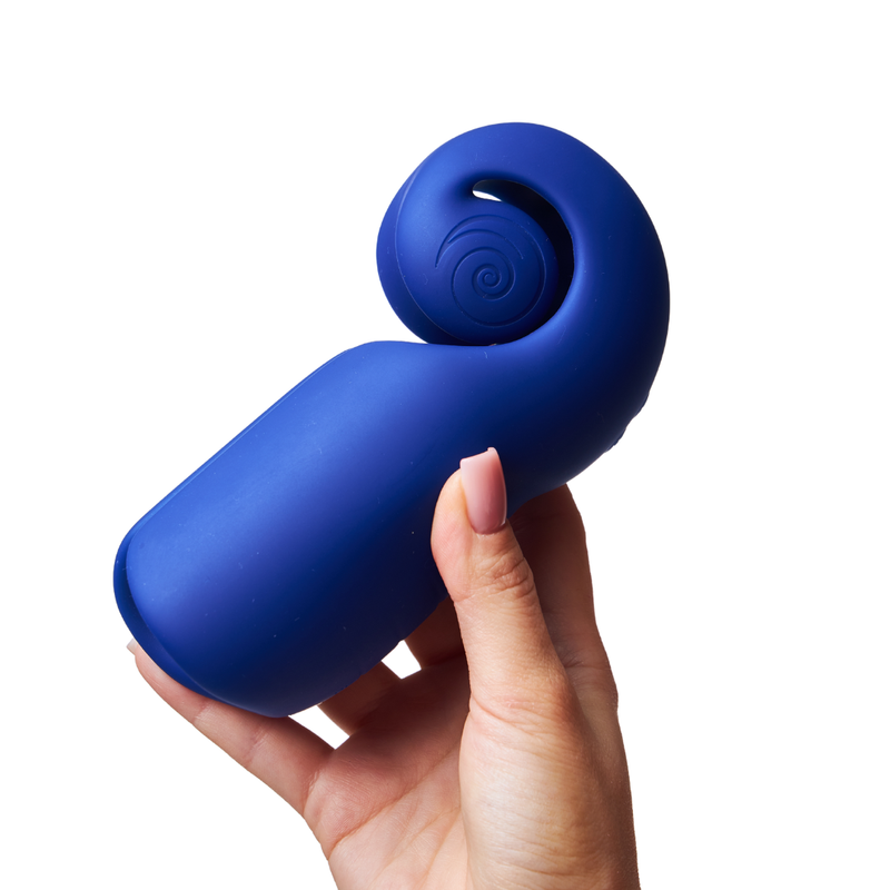 Snail Vibe SVibe Evo Rechargeable Masturbator Navy by Amoreo Europe SL