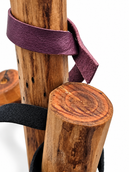 Handmade Genuine Leather Flogger | BluBeary Creations by BluBeary Creations