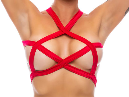 Tiffany Criss-Cross Cage Top