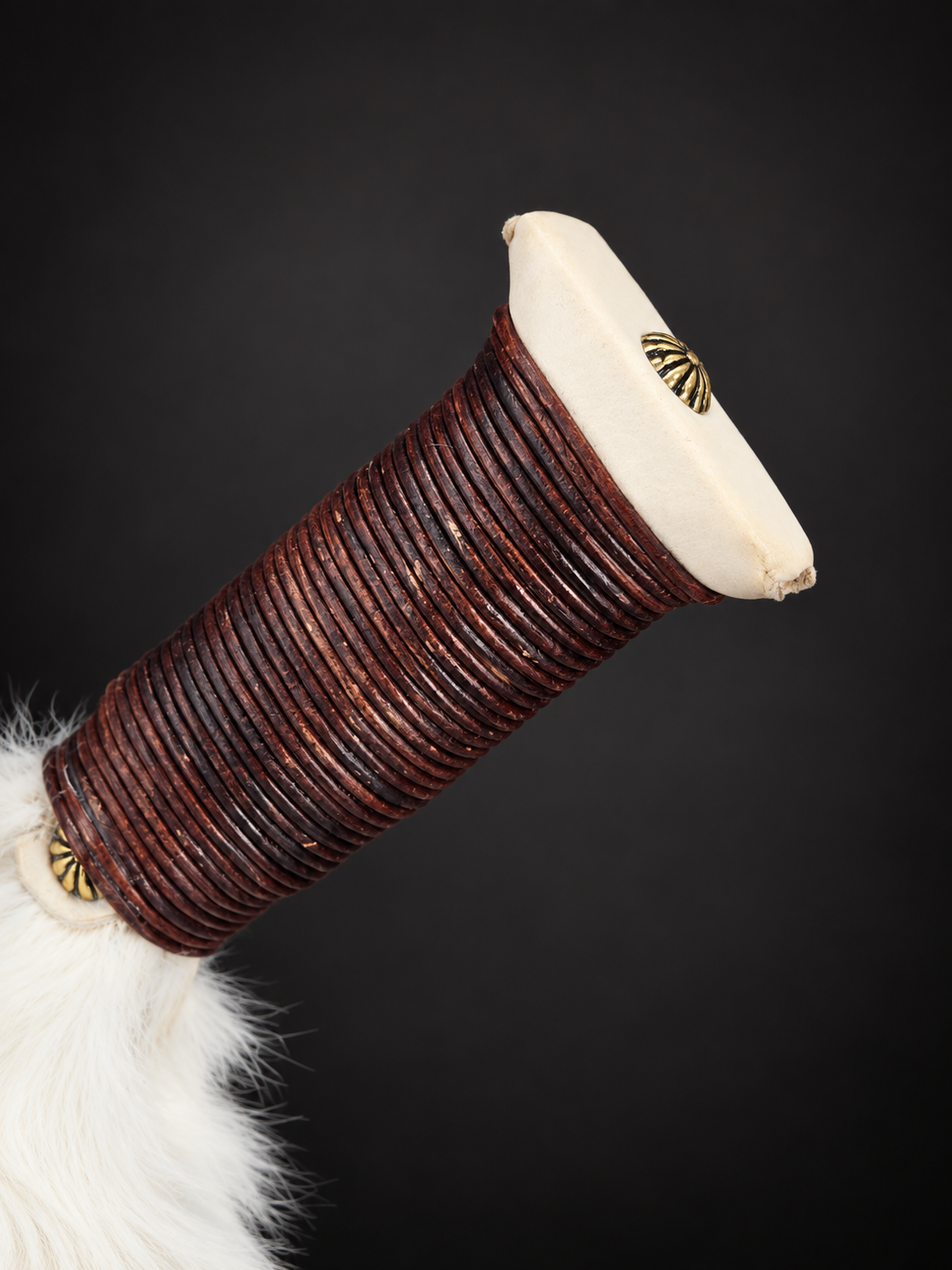 BluBeary Creations | Rabbit Fur Impact Paddle – Handmade by BluBeary Creations