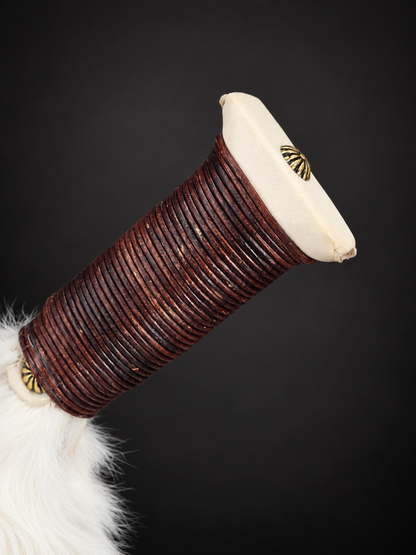 BluBeary Creations | Rabbit Fur Impact Paddle – Handmade by BluBeary Creations