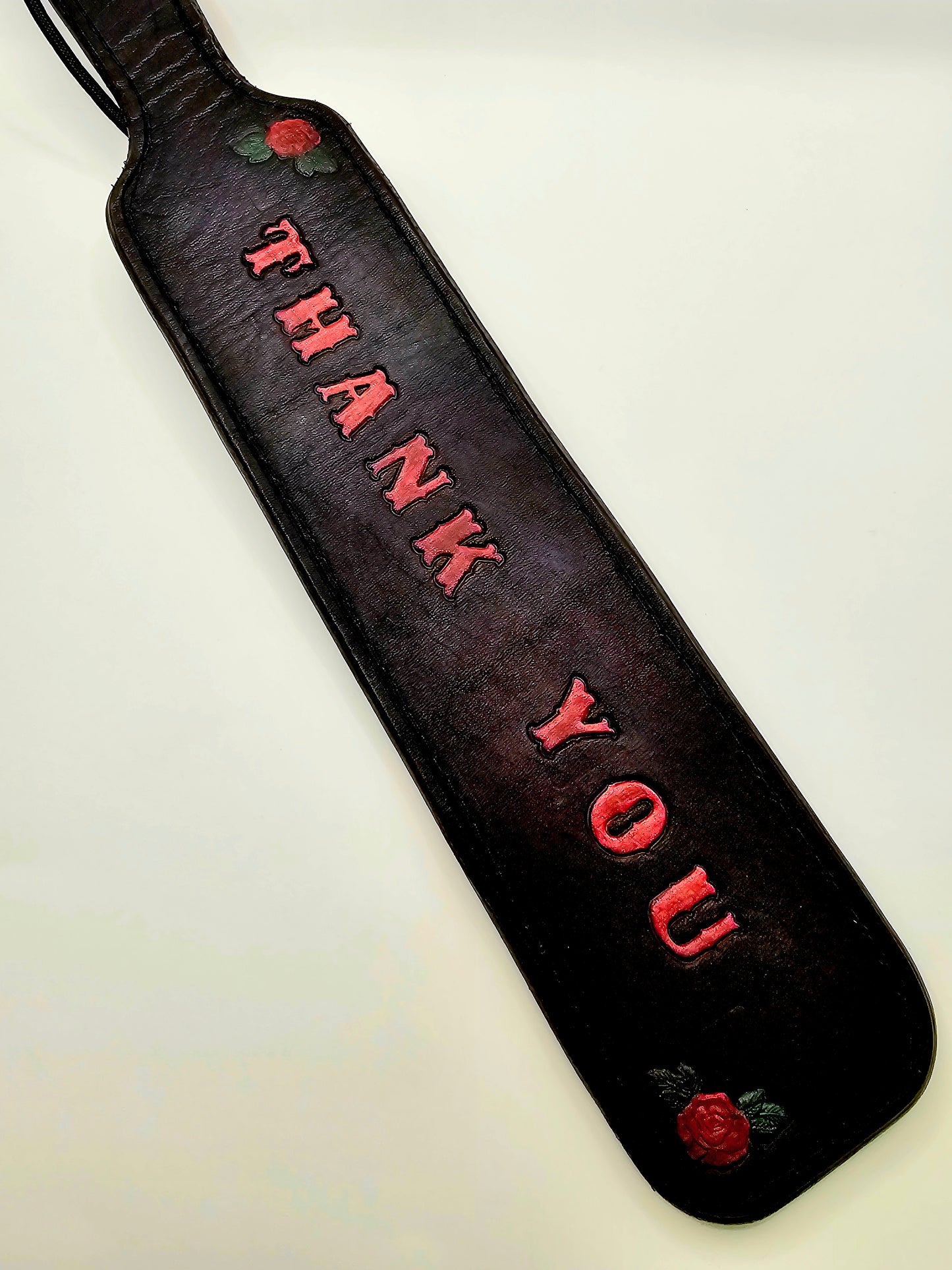 Lisa's Custom Leather Paddle