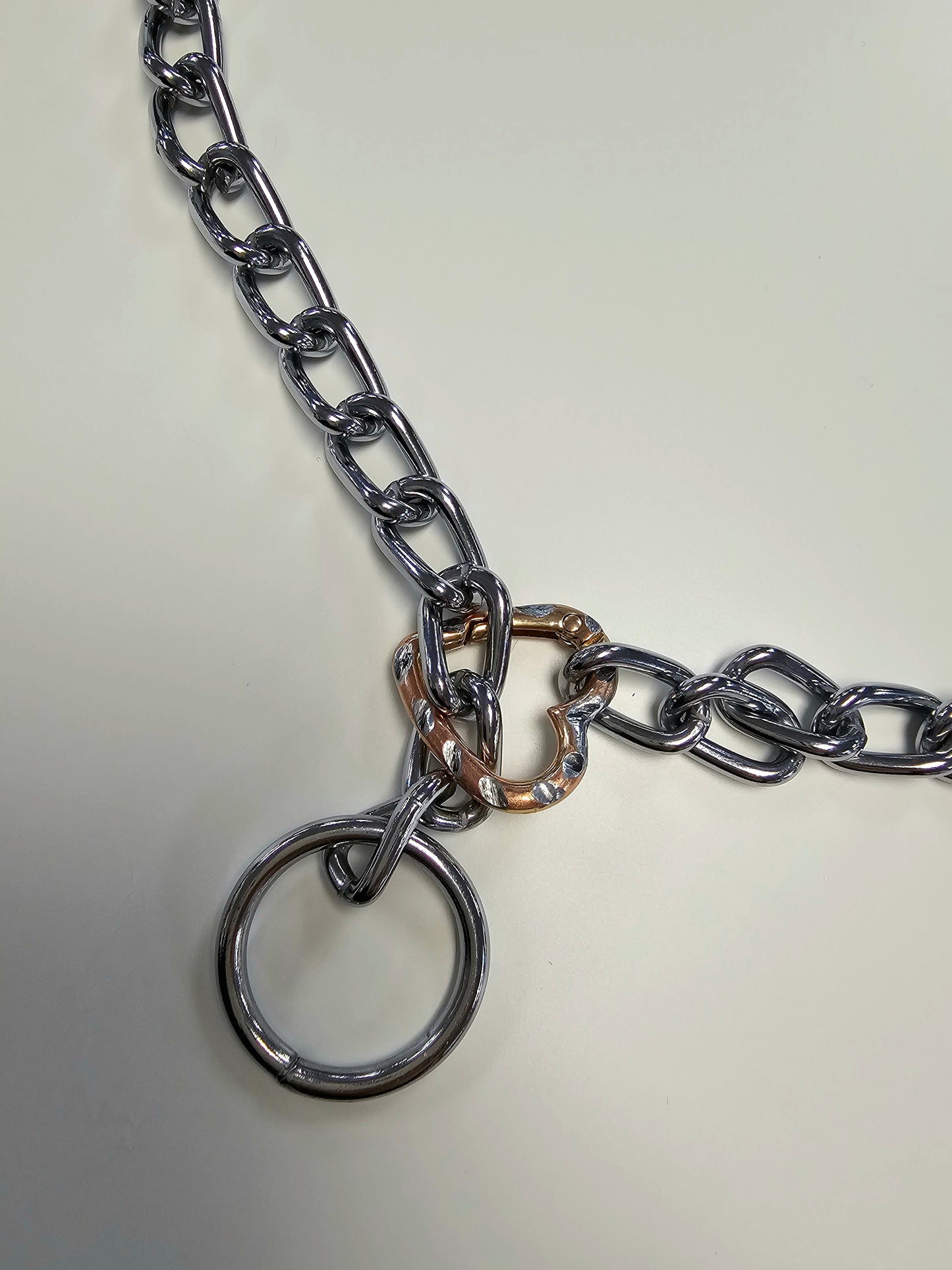 Lisa's Custom Heart Chain Choker