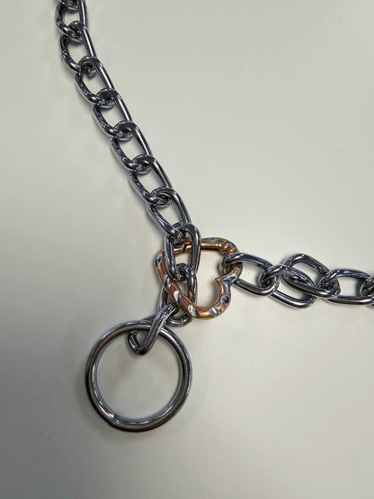 Lisa's Custom Heart Chain Choker