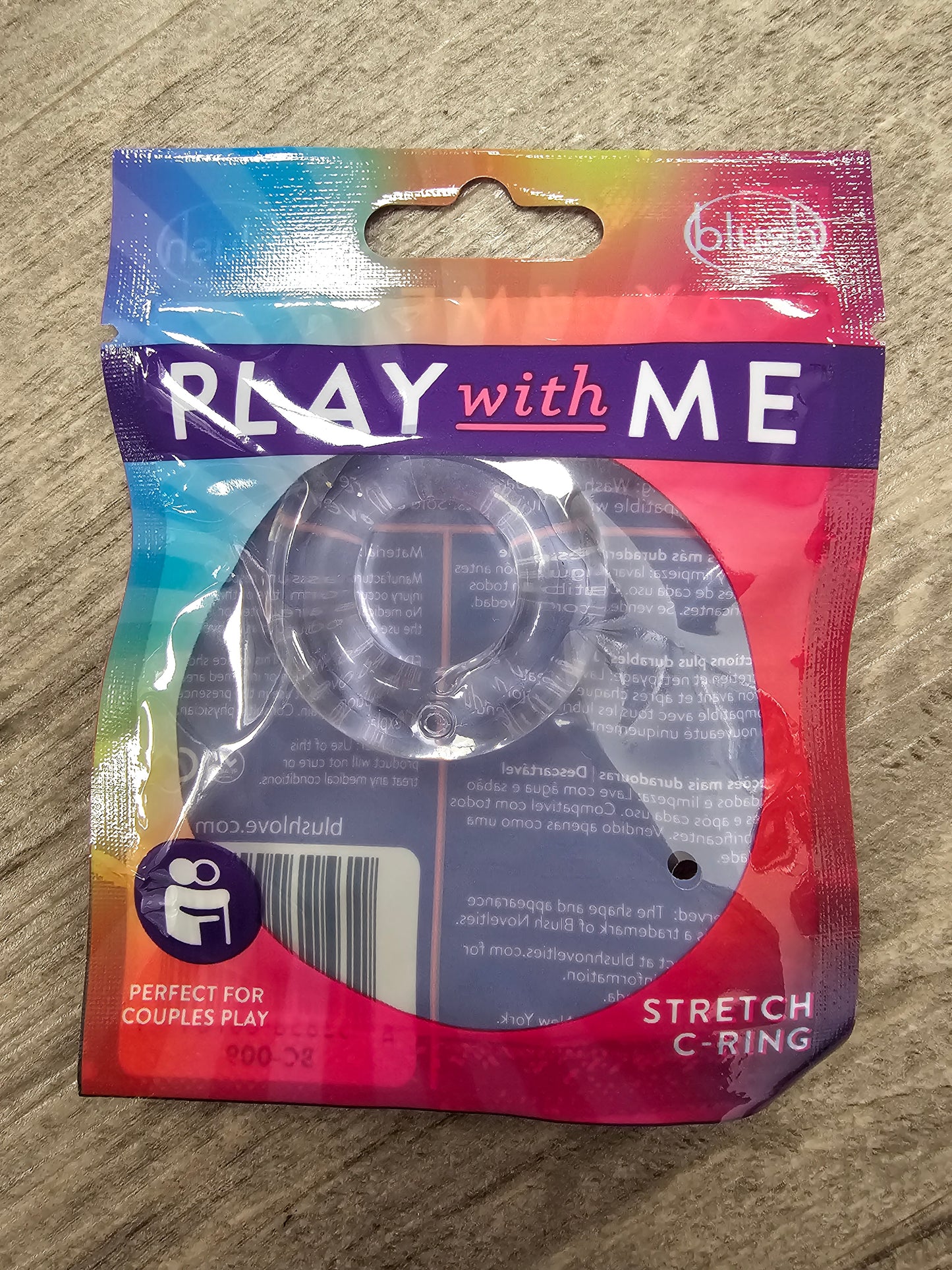 Blush - Play w/Me C-Ring by Blush Novelties