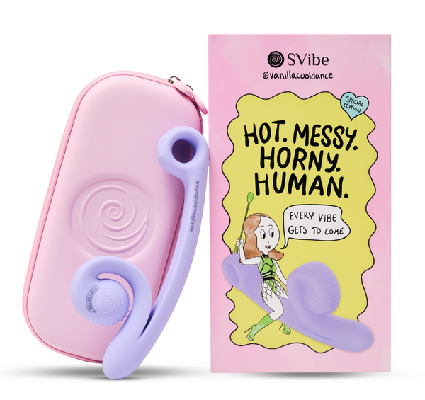 SVibe x @vanillacooldance Snail Curve Special Edition Periwinkle by Amoreo Europe SL