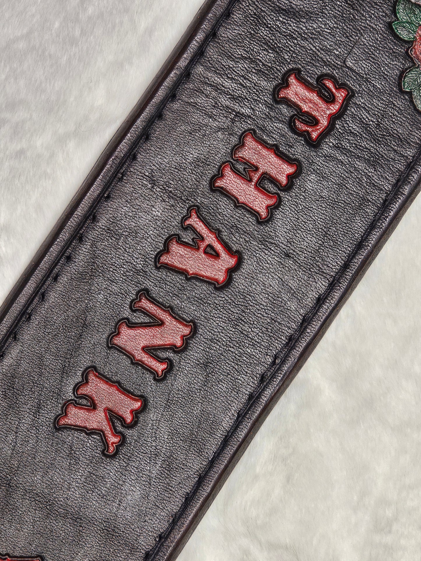 Lisa's Custom Leather Paddle