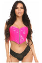 Top Drawer Patent Bustier Top w/Zipper