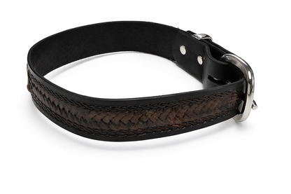 Lisa's Custom Leather - Braided Collar