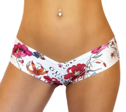 FLORAL BOOTIE SHORTS
