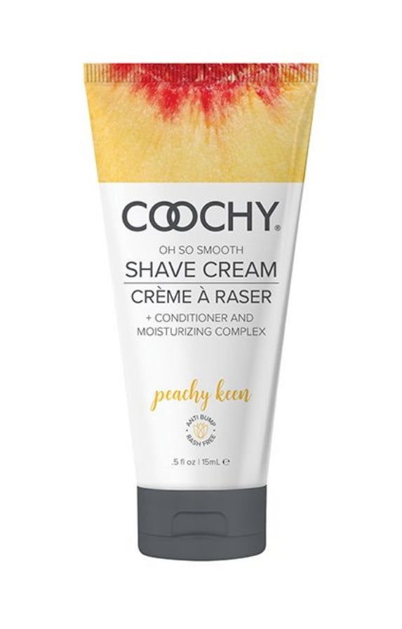 COOCHY Shave Cream - 0.5 oz Peachy Keen