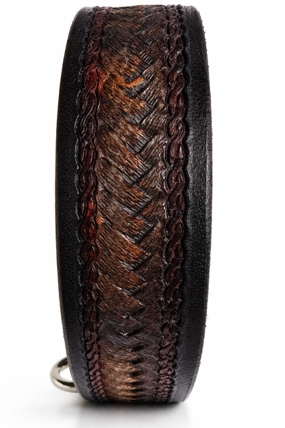 Lisa's Custom Leather - Braided Collar