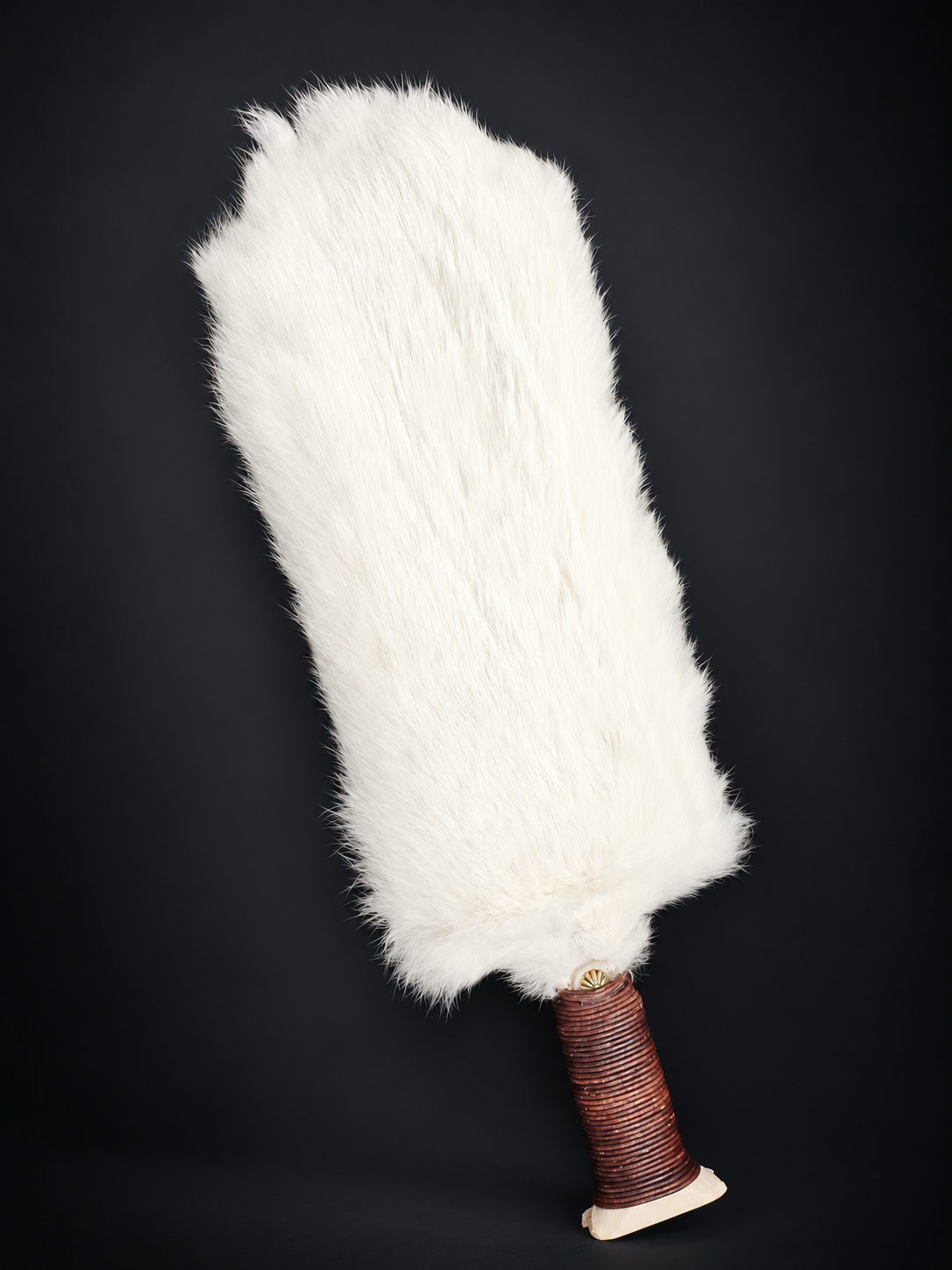 BluBeary Creations | Rabbit Fur Impact Paddle – Handmade by BluBeary Creations