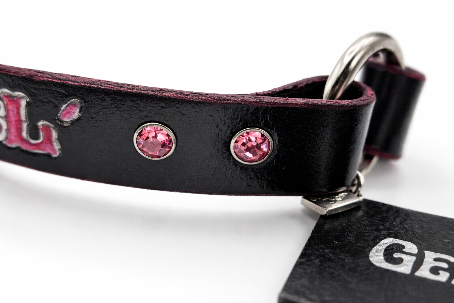 Get Fk’d - Handcrafted Genuine Leather Collar/Cuffs – "C*m Sl*t" by Lisa's Custom Leathercraft & Repair