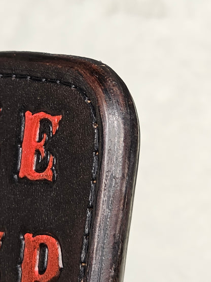 Lisa's Custom Leather Paddle