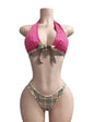 Hot Nights-  Undo Me Rhinestone 2pc Set