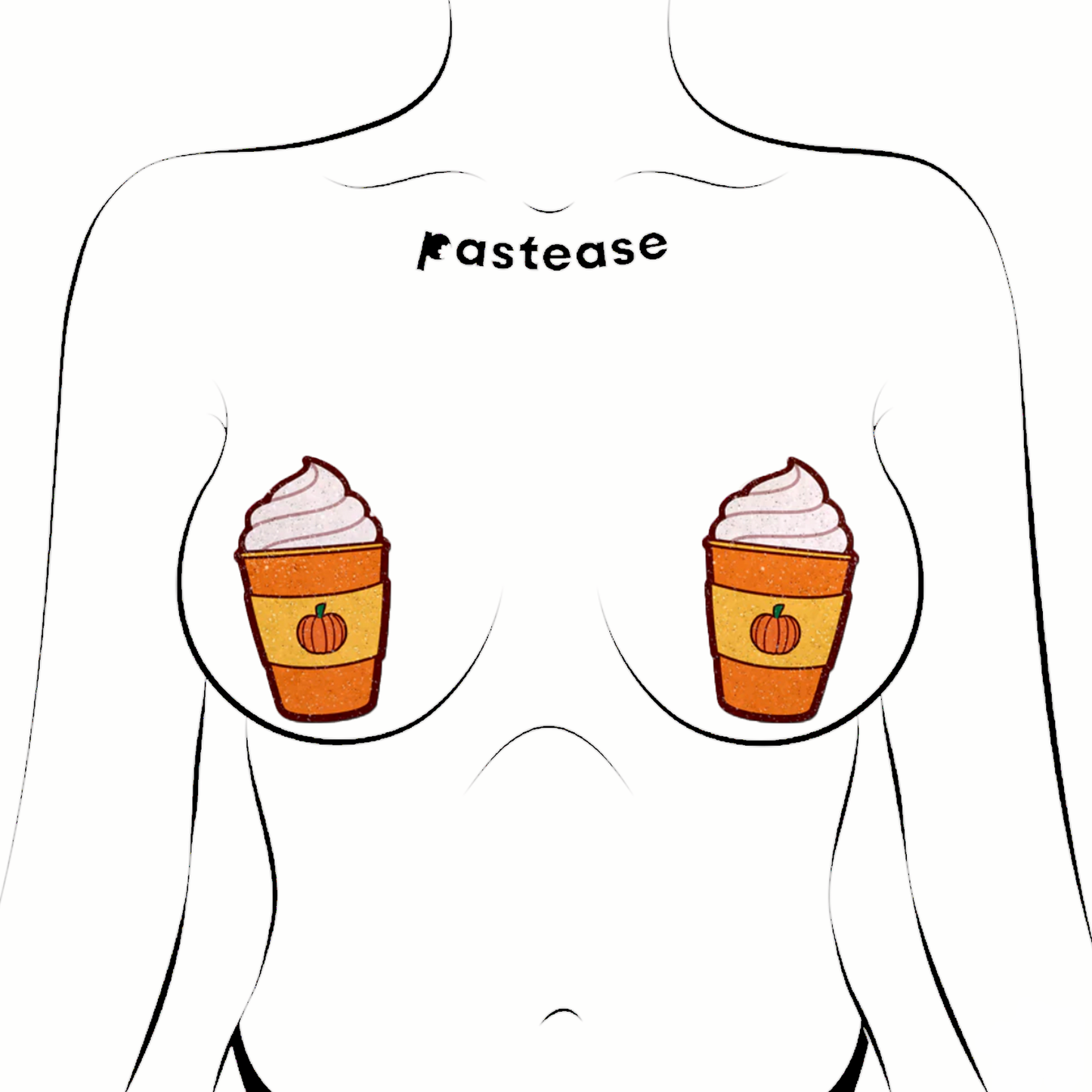 Pastease Pumpkin Spice Latte - Orange/White O/S