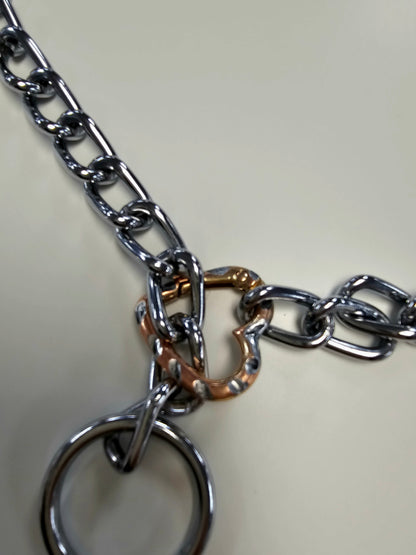 Lisa's Custom Heart Chain Choker